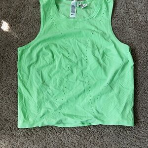Lululemon Athletica Lime Green Tank Top